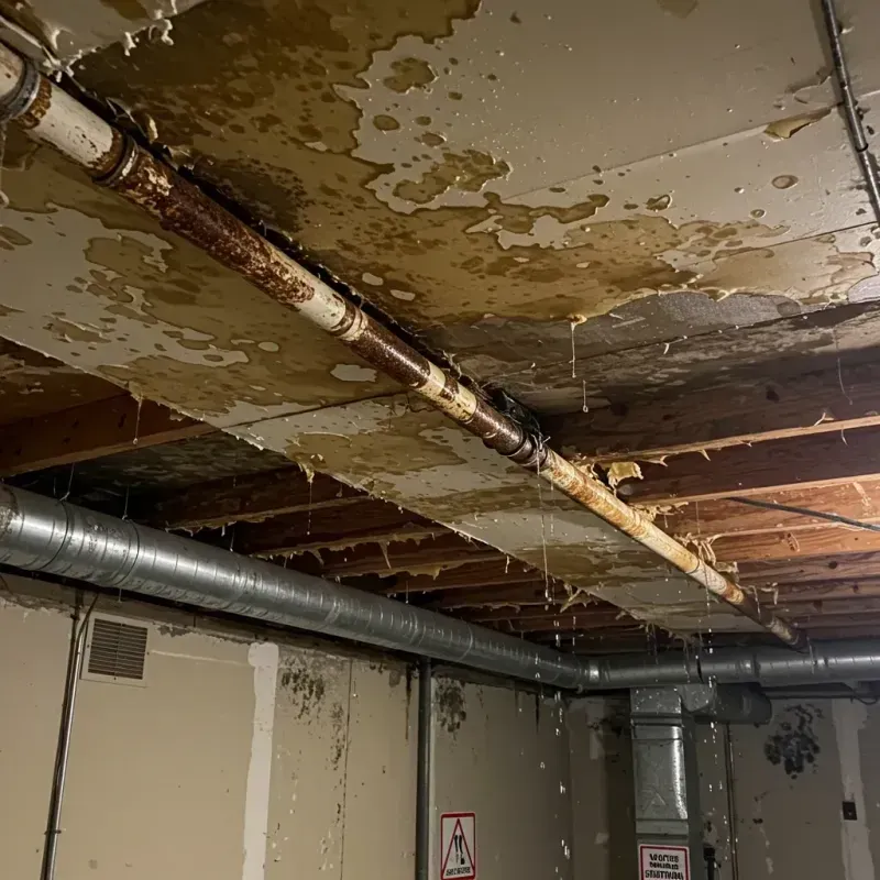 Ceiling Water Damage Repair in Linton, ND