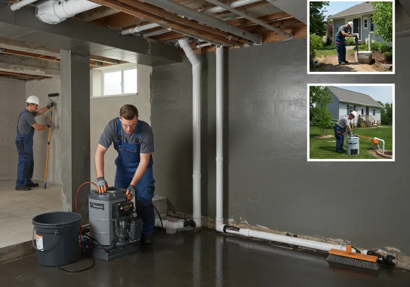 Basement Waterproofing and Flood Prevention process in Linton, ND